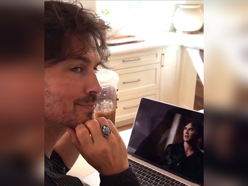 Ian Somerhalder revisits Damon days with ‘The Vampire Diaries’ rewatch