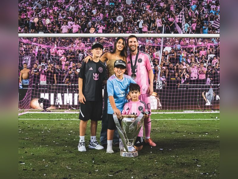 Lionel Messi's son Mateo leads Inter Miami Academy to Naples Cup title
