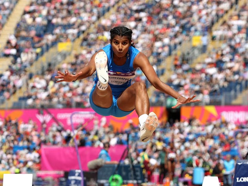 ‘Either seven metres or a gold medal is what I want’: Ancy Sojan ahead of Asiad (Credit: Olympics.com)