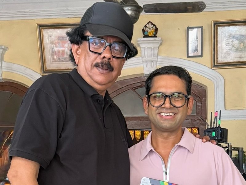 Sharib Hashmi shares a glimpse from day 1 of 'Haiwaan' shoot with Priyadarshan & Saif