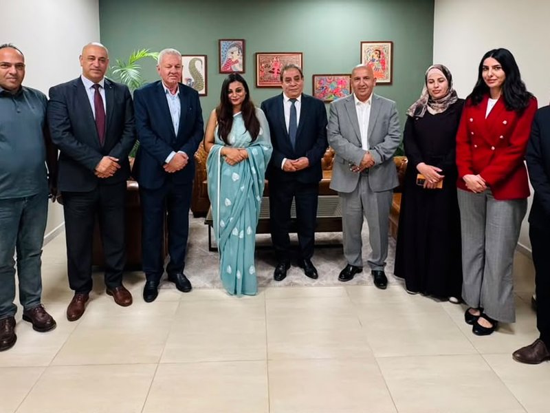 India, Palestine discuss key development priorities in Bethlehem and Beit Fajjar