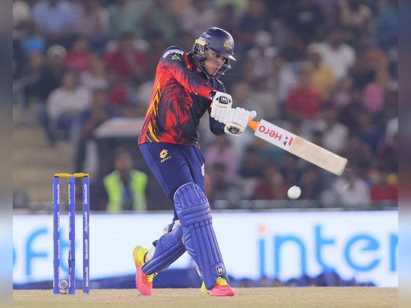 Abhishek Sharma’s Amritsar Soormas beat Shubman Gill’s Fazilka Falcons in the Sher-E-Punjab T20 League at the I.S. Bindra Stadium, Mohali, on Monday. Photo credit: PGA