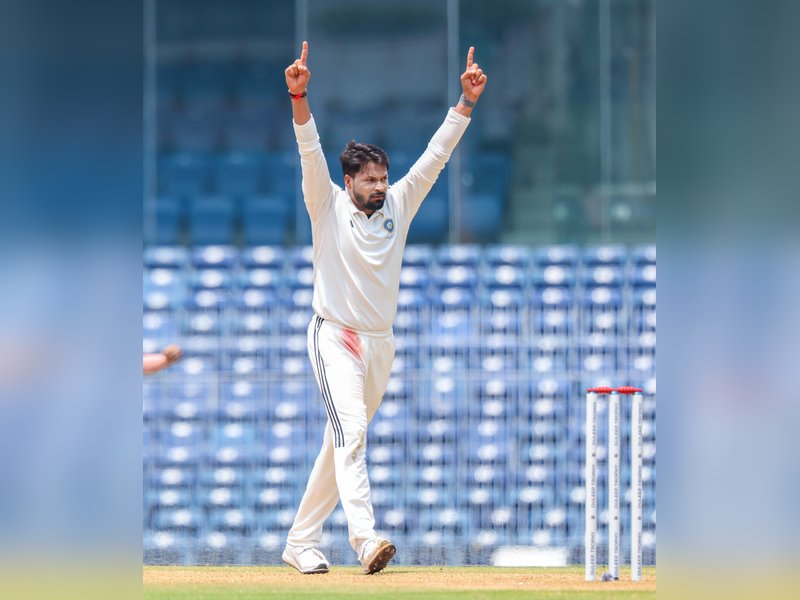 Nottinghamshire sign India seamer Mukesh Kumar for last two County games. Photo credit: IANS file Photo