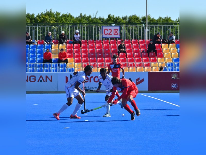 Hockey: India men beat South Korea 7-3 to inch closer to Jr Asia Cup SF