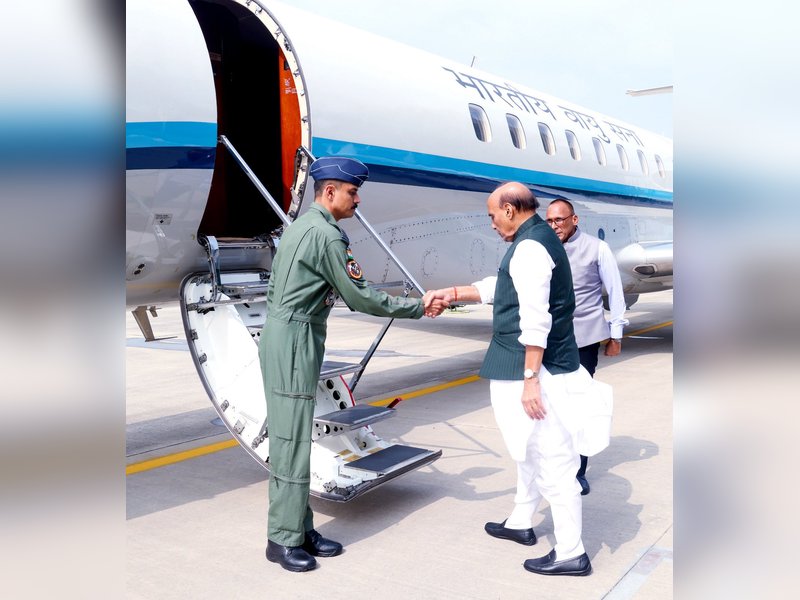 Defence Minister Rajnath Singh departs for Sri Lanka, says looking forward to 'productive engagement'
