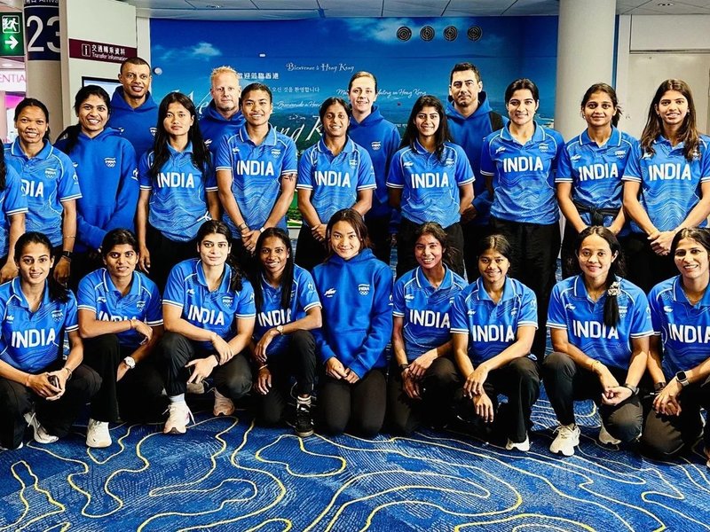 Indian women's hockey team jets off to Japan for Asiad, eyeing gold and direct qualification for LA 2028
