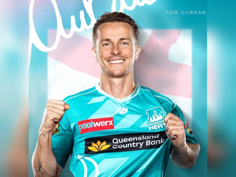 Brisbane Heat sign England all-rounder Tom Curran for BBL 16