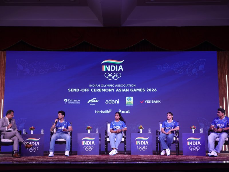 ‘Indian players will perform very well’: IOA President Usha confident as Team India leaves for Aisan Games (Credit: SAI)