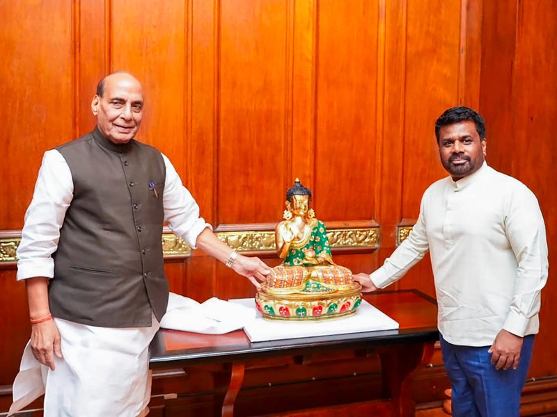 'Productive, added further impetus to ties': Rajnath Singh on Sri Lanka visit (File Image)