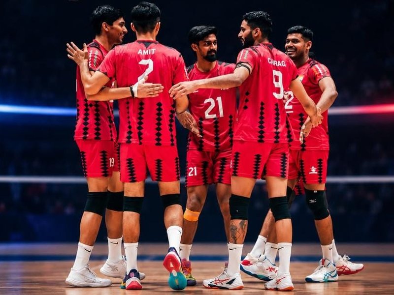 India enter AVC Men's Volleyball Asian Championship QF