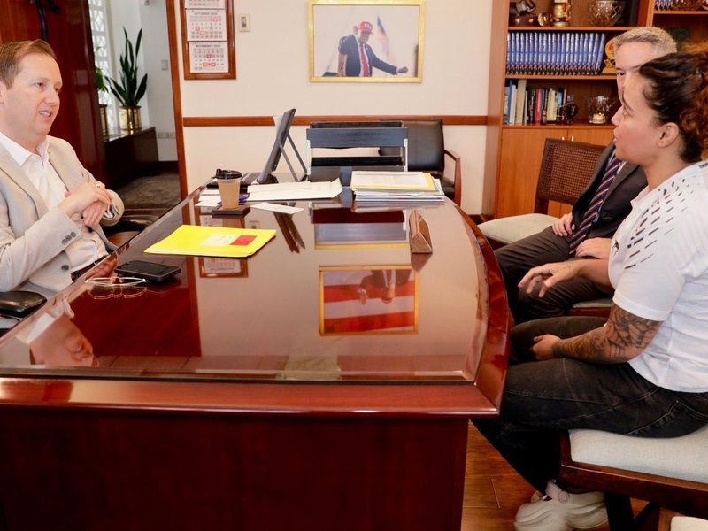 US Ambassador Sergio Gor meets UFC star Puja Tomar, calls her journey 'inspiring'