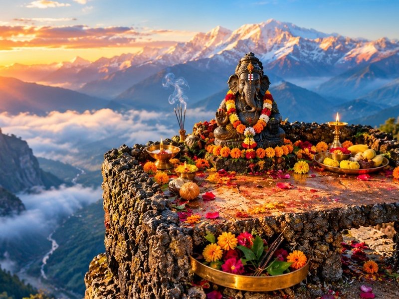 भारत ही नहीं, इंडोनेशिया में भी गूंज रहा गणपति बप्पा का नाम, ज्वालामुखी के किनारे 700 साल से विराजमान विघ्नहर्ता