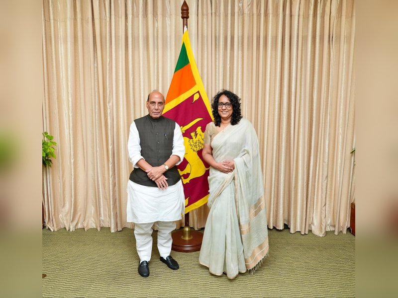 Rajnath Singh calls on Sri Lankan PM, discusses development cooperation and civilizational ties