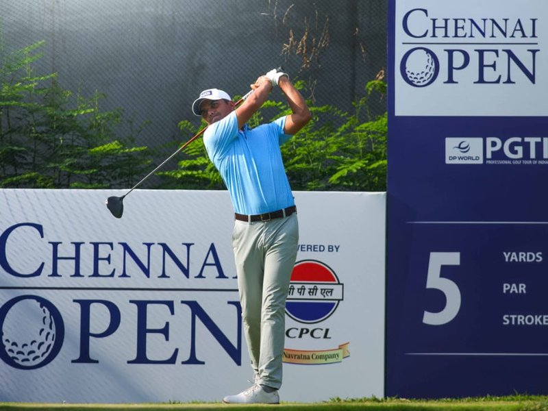 Chennai Open: Ajeetesh Sandhu opens two-shot lead (Credit: PGTI)