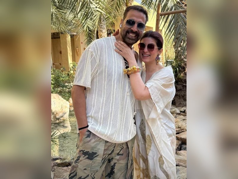 Twinkle Khanna's birthday wish for hubby Akshay Kumar: All the way to 99 
