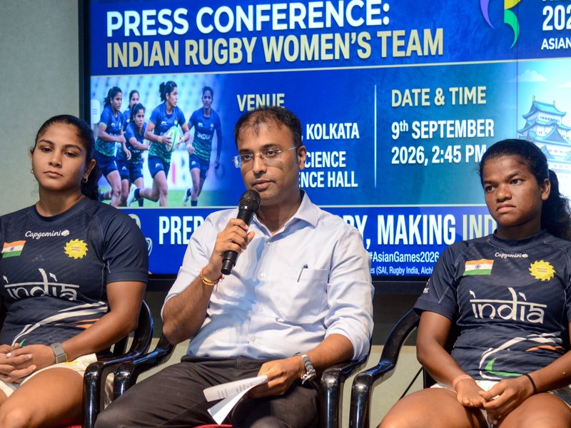 Rajgir to host historic India-New Zealand U20 Rugby Series celebrating 100 years of sporting ties at the Rajgir Sports Complex in Rajgir on Thursday. Photo credit: SAI Media
