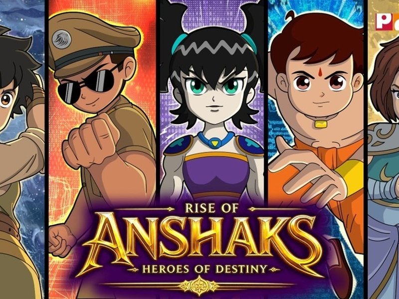 Chhota Bheem, Little Singham team up in POGO’s cosmic anime-inspired adventure ‘Rise of Anshaks'