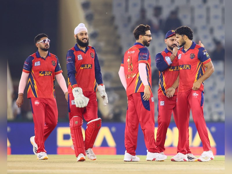 Responsibility helps me grow, says Ramandeep as Mohali Kings storm into semifinals of the Sher-E-Punjab T20 League at the I.S. Bindra Stadium here on Wednesday. Photo credit: PCA