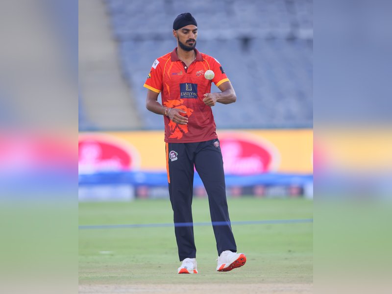 'Focus only on the next game,' says Ludhiana Lions captain Arshdeep ahead of their crucial clash in the Sher-e-Punjab T20 League. Photo credit: PCS