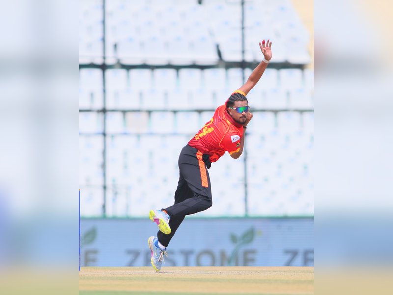 ‘The joy of bowling Dhoni bhai out was different’: Kartik Chadha recalls CSK experience after his success for Ludhiana Lions in Sher-E-Punjab T20 League. Photo credit: Ludhiana Lions