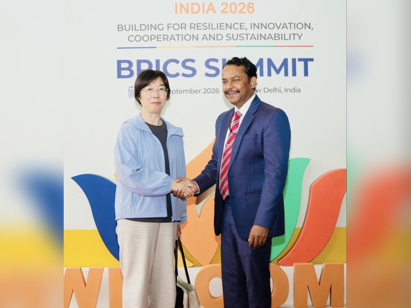 AIIB President Zou Jiayi arrives in New Delhi to attend 18th BRICS Summit