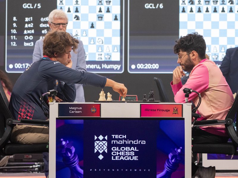 Defending champion Alpine Pipers to face Ganges Grandmasters in title clash of Season 4 of the Global Chess League (GCL) in Bengaluru on Saturday. Photo credit: GCL
