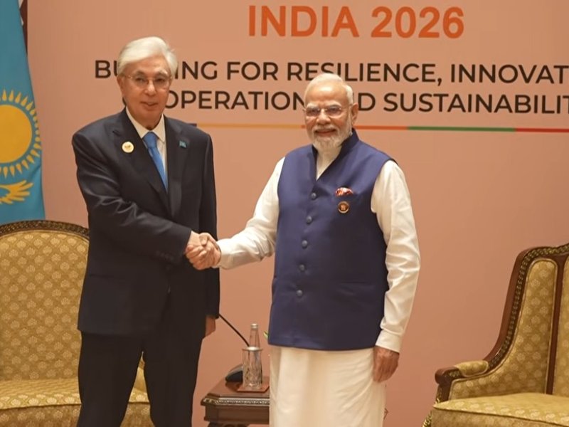 PM Modi, Kazakhstan President Tokayev hold talks in New Delhi 