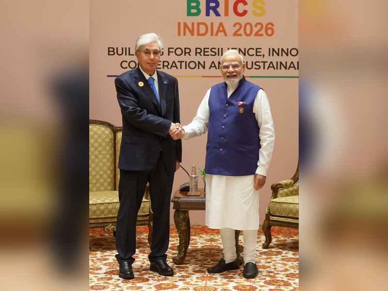 PM Modi, Kazakh President reaffirm commitment to further strengthen strategic partnership