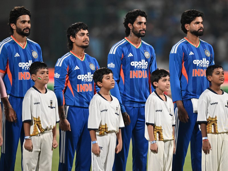 1st T20I: 'Vande Mataram' played at the Arun Jaitley Stadium before India and Afghanistan national anthems