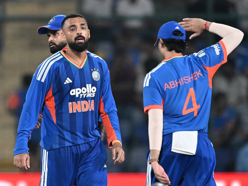 Chakaravarthy likely to miss rest of T20Is against Afghanistan due to a fresh injury