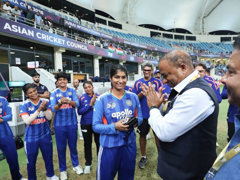 Women's team followed men's lead in declining Asia Cup trophy, says BCCI Secy Saikia