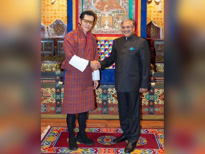 CEC Gyanesh Kumar calls on Bhutan King in Thimphu 