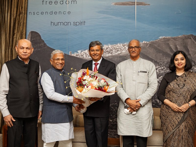 Indian delegation arrives in Cape Town for Commonwealth parliamentary conference