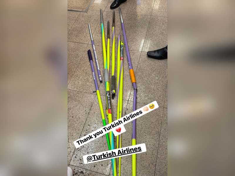 After historic Ultimate C'ships win Rumesh Pathirage's specialised javelins damaged in transit 