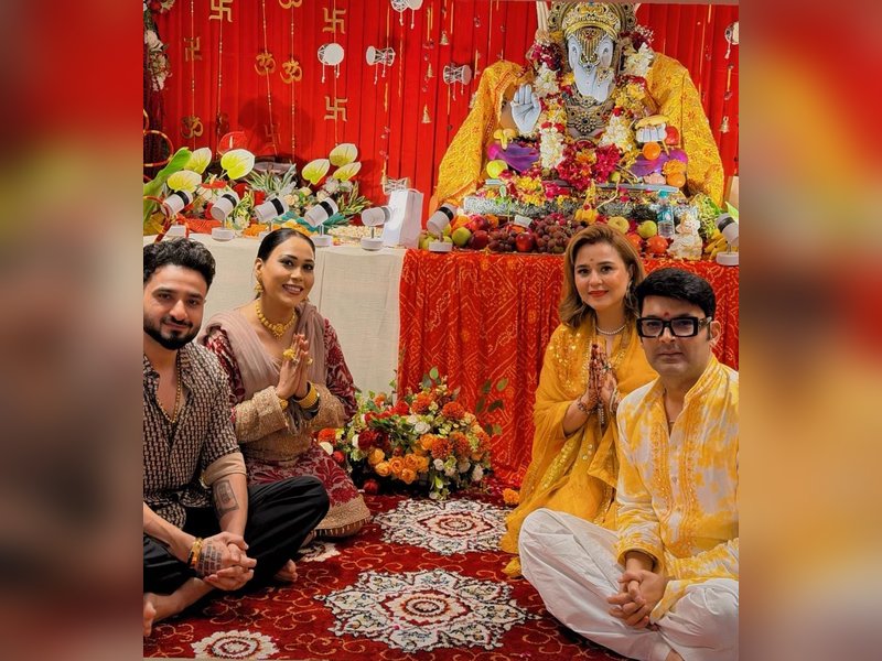 Afsana Khan visits Kapil Sharma’s house for Ganpati celebrations, gets heavily trolled over her religious identity