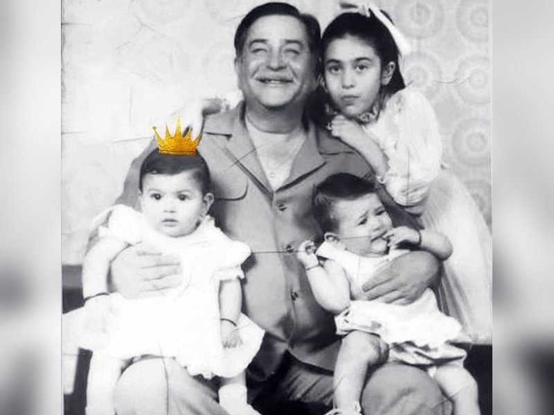 Kareena Kapoor shares major throwback with grandfather Raj Kapoor, baby Karisma, Riddhima & herself seated on his lap