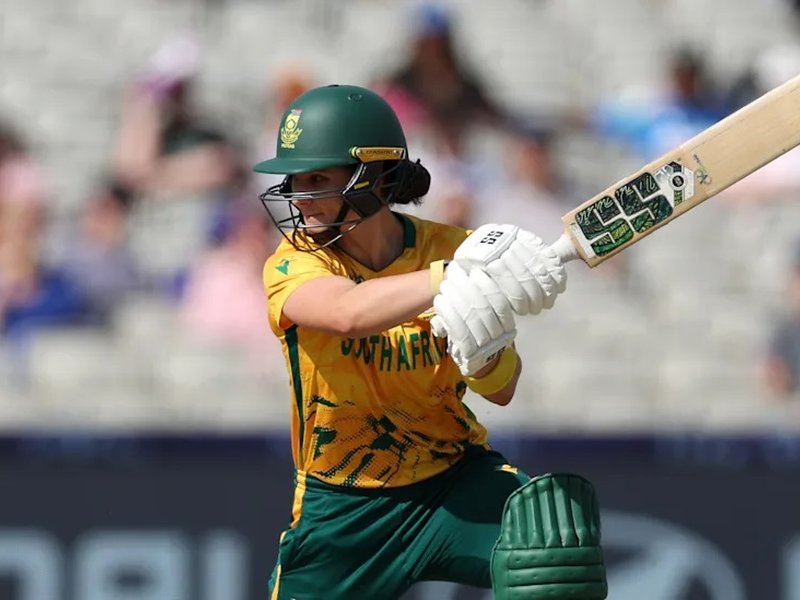 Laura Wolvaardt equals Smriti Mandhana’s record for most international hundreds with a record-breaking 126 not out in the third T20I against Zimbabwe. Photo credit: ICC