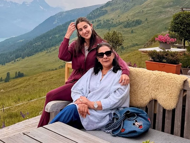 Sara Ali Khan soaks in Switzerland’s beauty with mom Amrita Singh, shares scenic glimpses