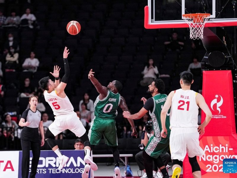 Asian Games: China, Japan, South Korea, Iran reach semifinals of basketball competitions (Credit: Xinhua)