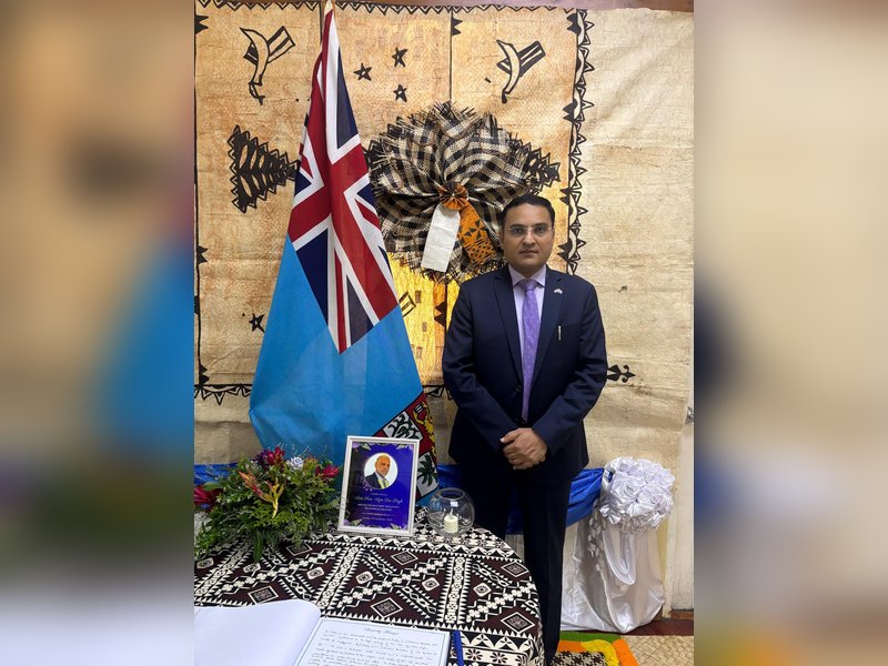 India offers condolences on passing of Fiji's Minister for Employment Agni Deo Singh 