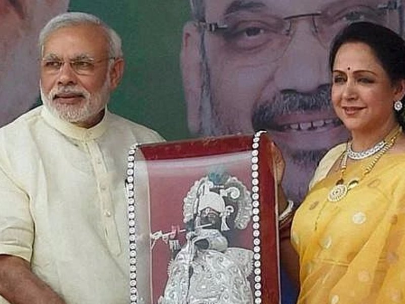 Hema Malini on PM Modi’s birthday: ‘People of Mathura have benefited immensely’ under his leadership