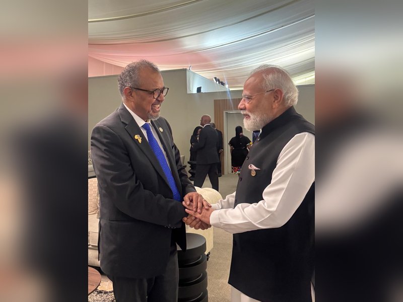 WHO chief sends birthday wishes to PM Modi, thanks him for putting health high on agenda