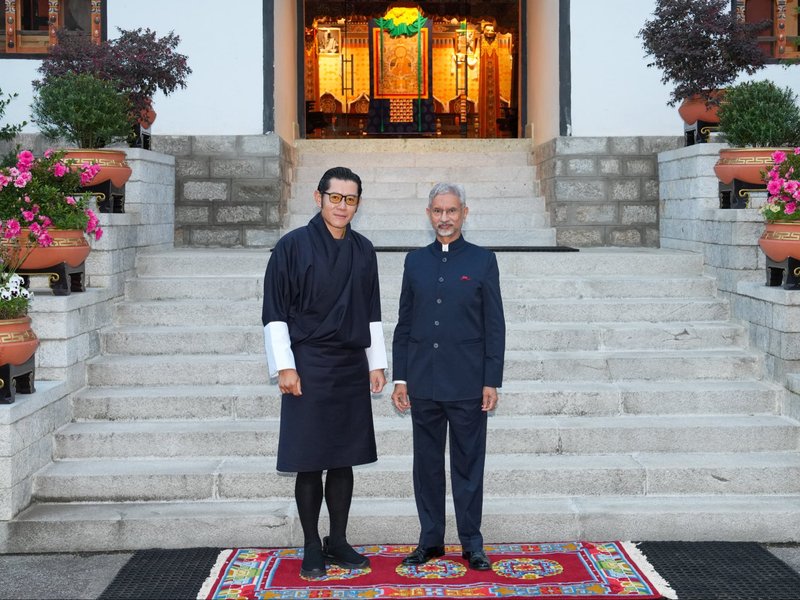 EAM Jaishankar meets King of Bhutan, values his guidance to deepen ties