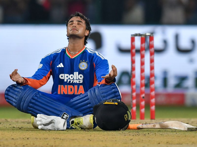 3rd T20I: Abhishek Sharma smashes fastest century by an Indian in T20Is against Afghanistan