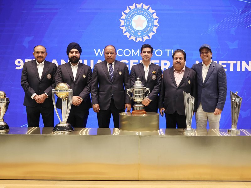 ‘Matter of great joy’, says BCCI Presidentf Mithun Manhas on cricket’s return to Jammu & Kashmir with the Irani Cup clash between Ranji winner Jammu & Kashmir and the Rest of India in Srinagar. Photo credit: IANS
