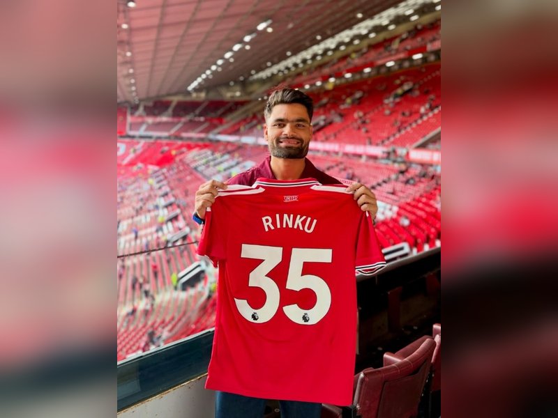 'I'm Man United fan because of Nitish Rana, he introduced me to football': Rinku Singh