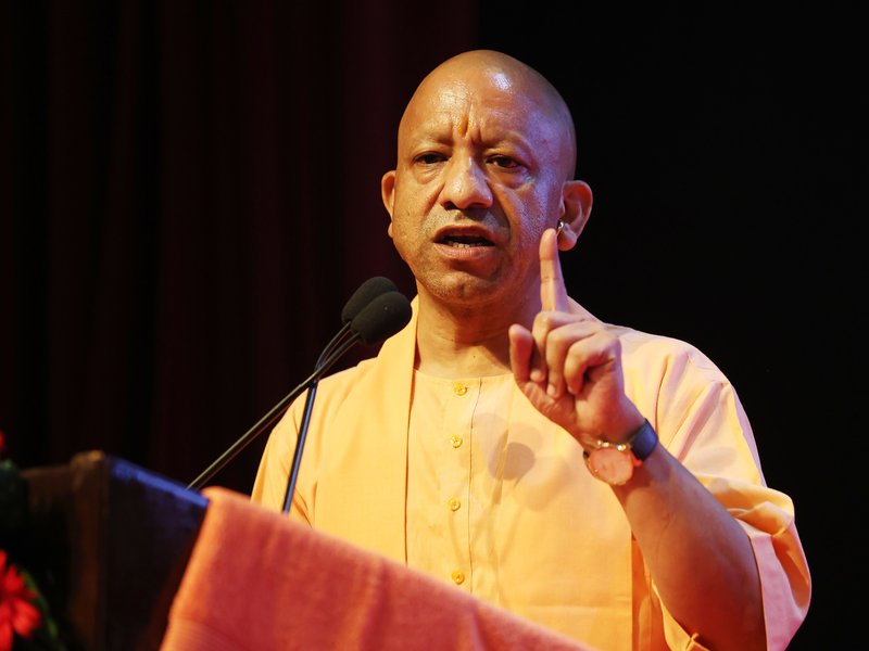 CM Adityanath hits out at Hamid Ansari, Rahul Gandhi for 'maligning' India's culture