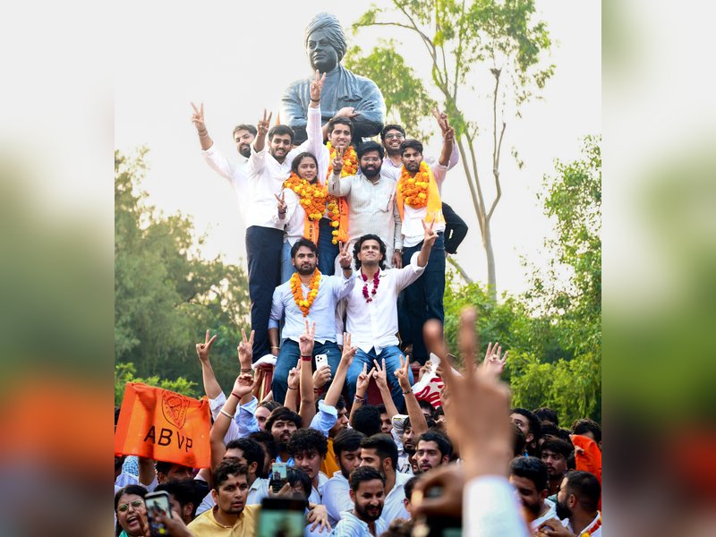 ABVP’s DUSU sweep highlights youth’s connect with growth and nationalism