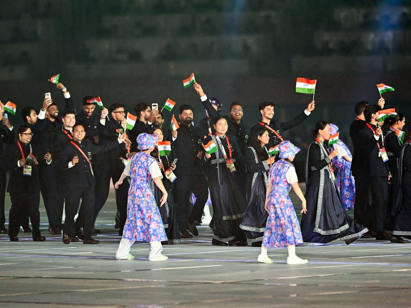 ‘May they give their best and shine’: PM Modi wishes Indian contingent as Asian Games begin