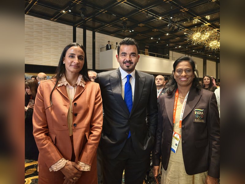 Asian Games: IOA Prez PT Usha meets OCA chief and members at welcome reception